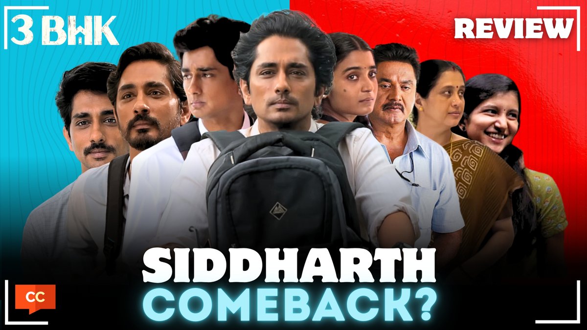 FridayFilmsoff's tweet photo. https://t.co/i0R6fdaBD9

Is 3BHK the Best Tamil Film of 2025?

#3BHK #siddharth 

@sri_sriganesh89 @realsarathkumar @AmritRamnath https://t.co/rMjVVUAKLi