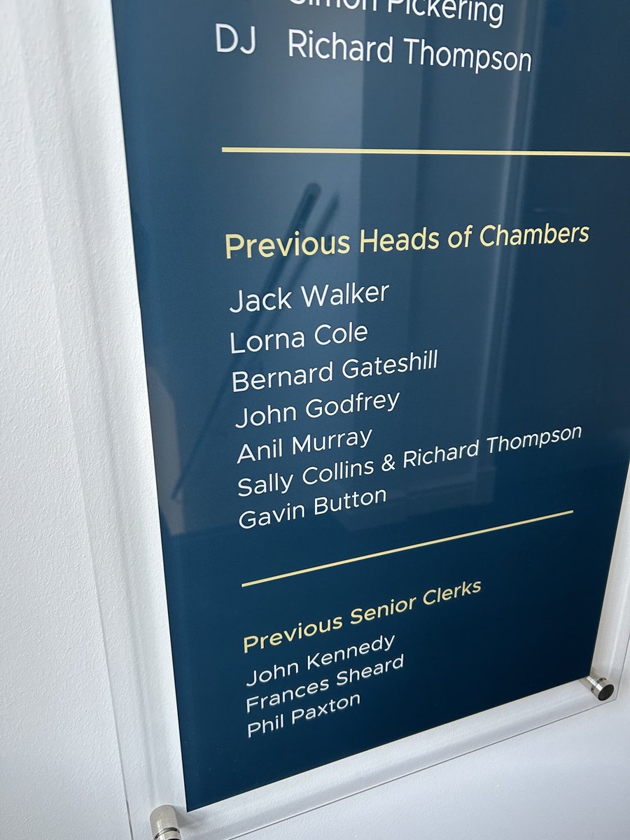 Very proud to be added to this list…
⁦<a href="/Wilberforce_Bar/">Wilberforce Barristers</a>⁩