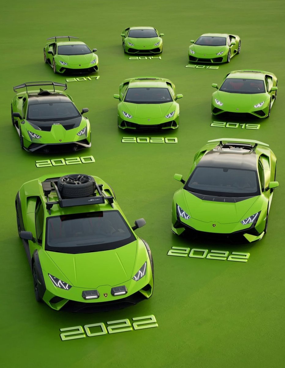 Which Lamborghini are you driving, and is green your favorite color? 💚
