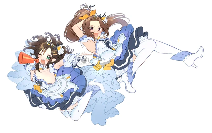 #デレステ10thまで100日なのでアイドル190人全員描きたい 44日目 姫川友紀 愛野渚