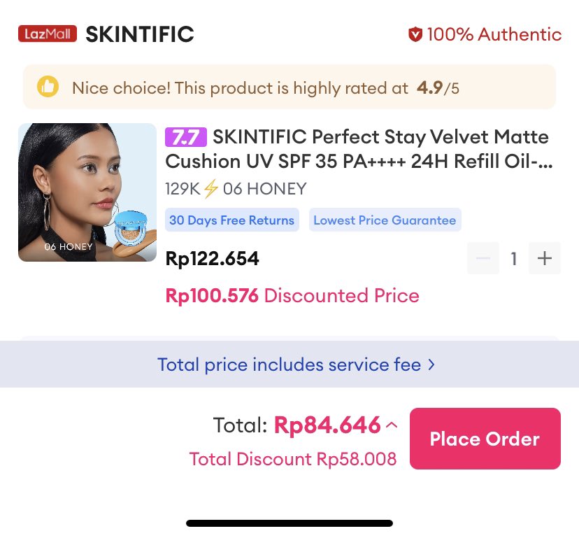 gaiadoy's tweet photo. Cushion Skintific Biru 84k

https://t.co/zlYmjp3RkT

#Diskon #lazada #zonauang #zonajajan #murah #promo #voucher https://t.co/x9ruRlcxqM