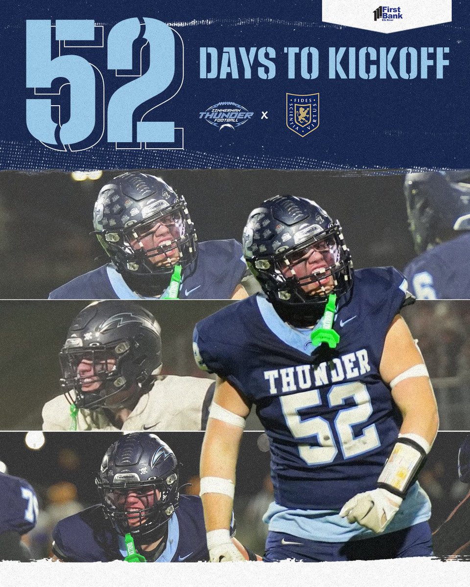 52 Days till we hit the road for Providence Academy to kick-off the 2025 Season!