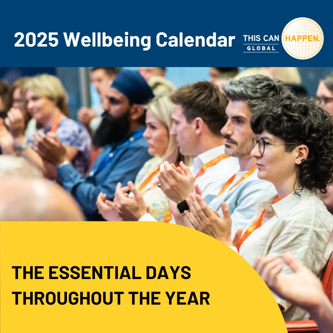 We are now halfway through the year - the perfect time to pause, reflect, and plan the next six months of mental wellbeing support for your teams.

📌 Download the 2025 Calendar - a complete guide to key wellbeing awareness days throughout the year. Link in bio.