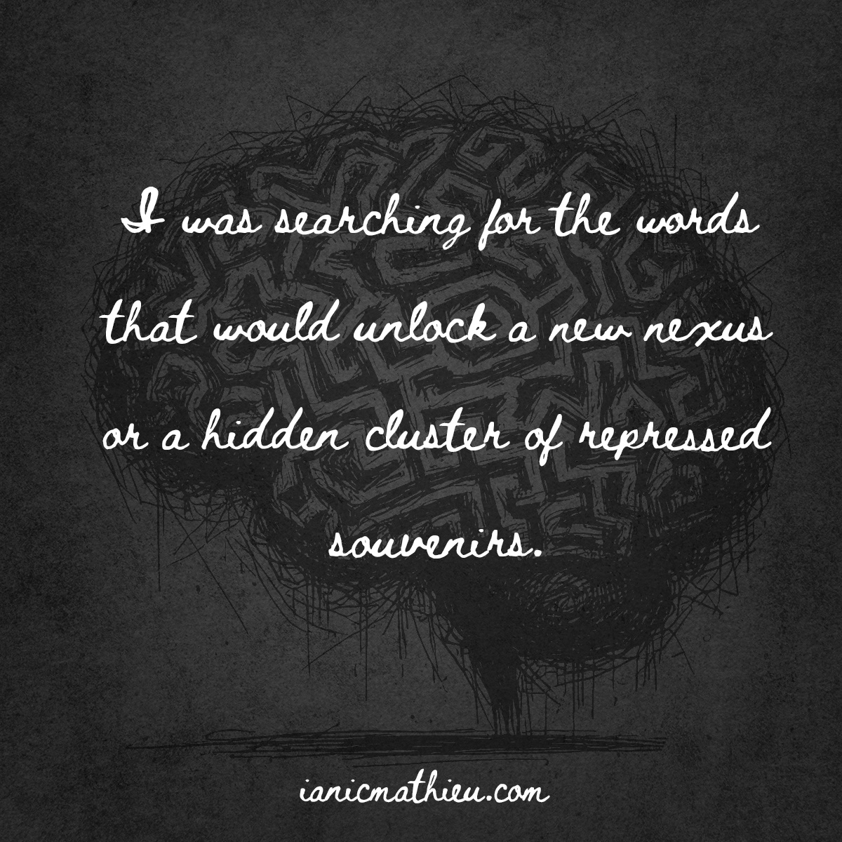 IanicWriter's tweet image. quote from the book....
#catalyst #atypical #psychotherapie #psychologicalthriller