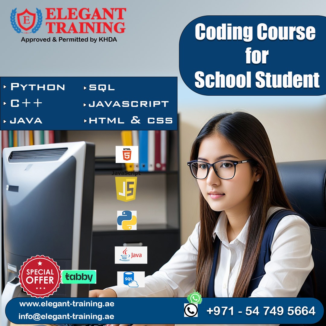 EPMDTDUBAI's tweet image. 🎓 CODING COURSE FOR SCHOOL STUDENTS
💻 Give your child the head start they deserve in
📞 Call/WhatsApp: +971 54 749 5664
📌 Enroll Now – Special Offers Available with Tabby!
🔗 elegant-training.ae
#eleganttrainingcenter
#CodingForKids #SchoolCoding #LearnToCode #Python