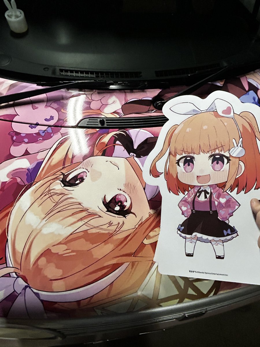 kimonekura's tweet image. 美々兎、みみーとだよ…
みみーと、美々兎だよ…

#電音部痛車部