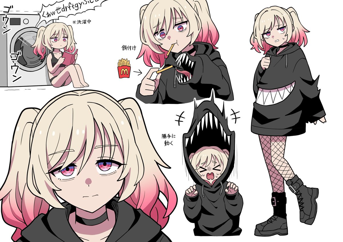 Washin_DD's tweet image. 女の子と服