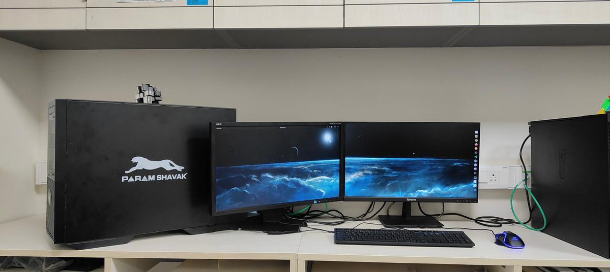 OffCMCVellore's tweet image. Dept of #RadiationOncology inaugurates #PARAMShavak #Supercomputer @ the CMC Vellore Ranipet Campus to enhance #MedicalResearch capabilities through high-performance computing.
The "supercomputer in a box" was developed by @cdacindia in collaboration with CMC's QIRAIL…