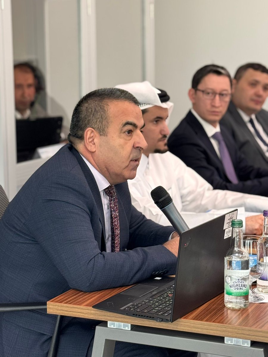 On this occasion, the Deputy Chiefs of the <a href="/UNODC_ROCA/">UNODC in Central Asia</a> &amp; #CyberDohaCenter held a meeting with H.E. Mr. Ashraf Khodjaev, Ambassador of 🇺🇿 to discuss initiatives and an upcoming visit to 🇺🇿 for an in-person training.
We are thrilled to continue working together!