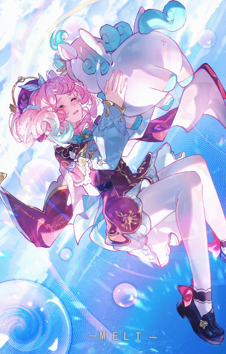 MELT0209's tweet photo. #HonkaiStarRail #崩壊スターレイル #Hyacine 🌈 https://t.co/hp4j3Z34EO