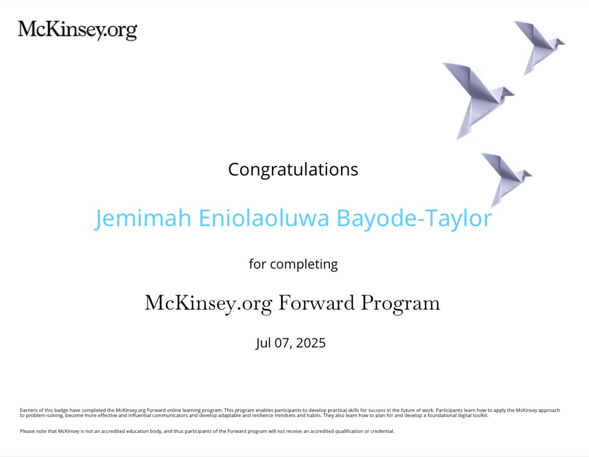 Jemimah Bayode-Taylor tweet media