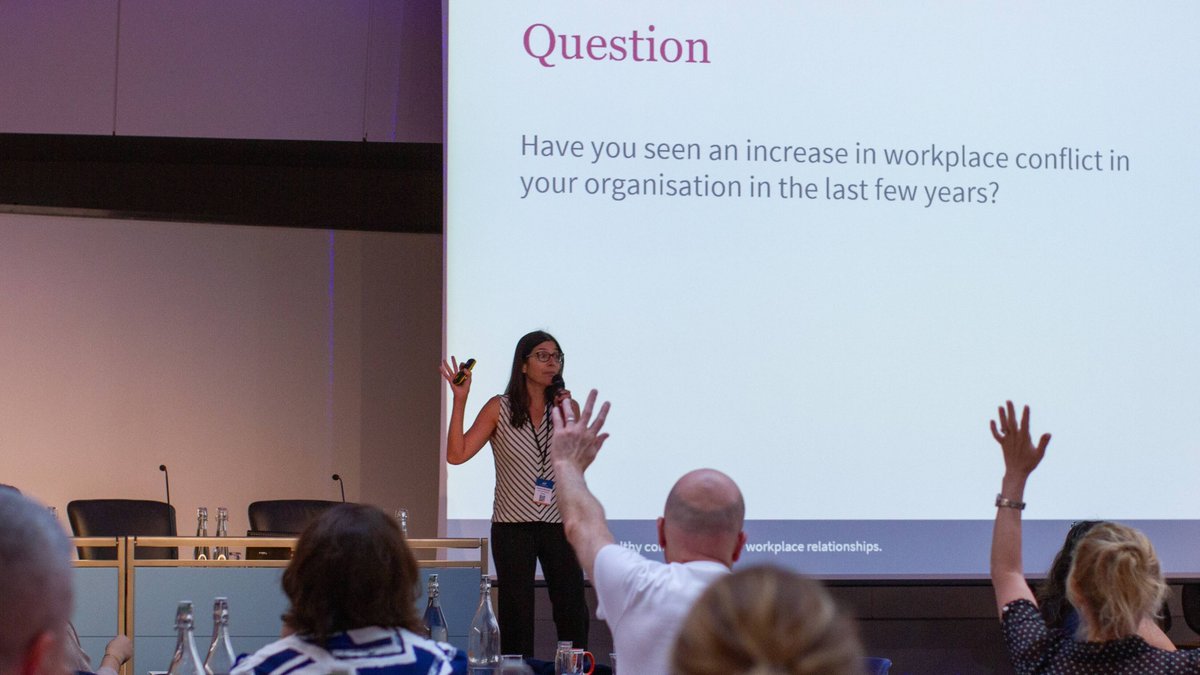 _Consensio's tweet photo. Thank you to everyone who joined our session at the UK Mediation Conference last week. It was great to hear so many different perspectives and experiences of workplace conflict.
#mediation #conflictresolution https://t.co/vKWyIsz4bV
