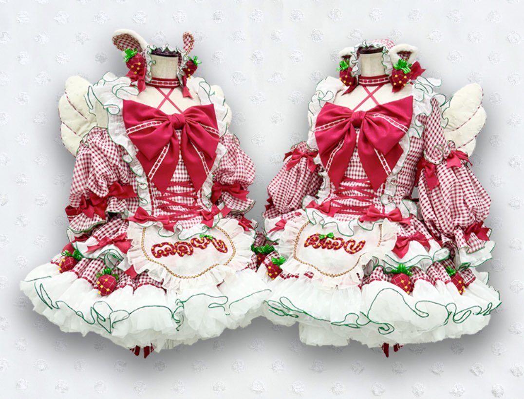 チームいちご(逃げ水あむ/栗原舞優) @_mochizou_ @kurihara_mayu 「＋