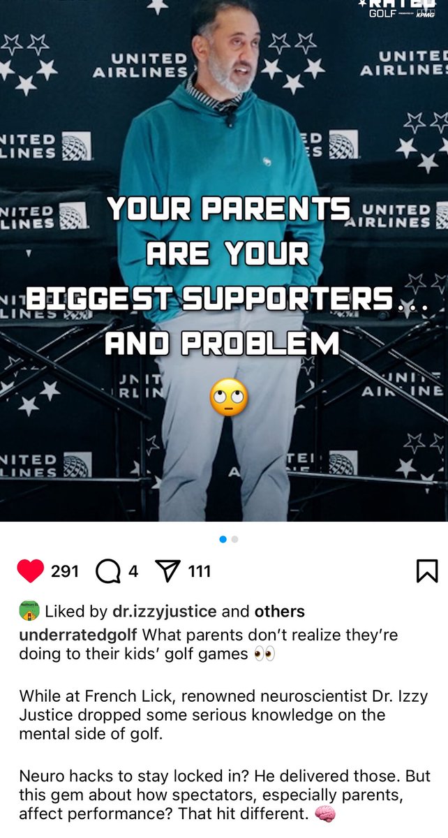 Thanks <a href="/UnderratedGolf/">Underrated Golf Tour</a> for having me talk to the Parents and Juniors!