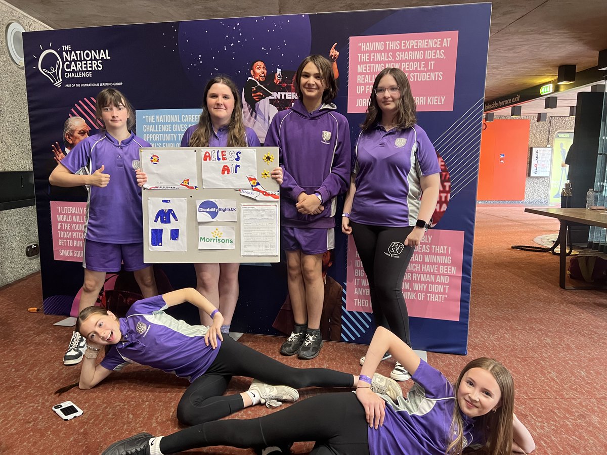 Our finalists have arrived safely at the National Careers Challenge Final and are getting ready to present their business ideas to the judges. Good luck to all involved.