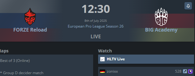 IR SIND GENAU JETZT LIVE MIT DIESEM BANGER MATCH. WO BLEIBT IHR?? <a href="/euproleague_/">EPL</a>
