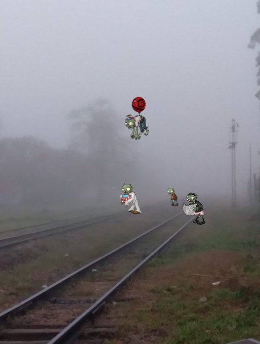 UmbrellaTomyVT's tweet image. Está terrible la niebla