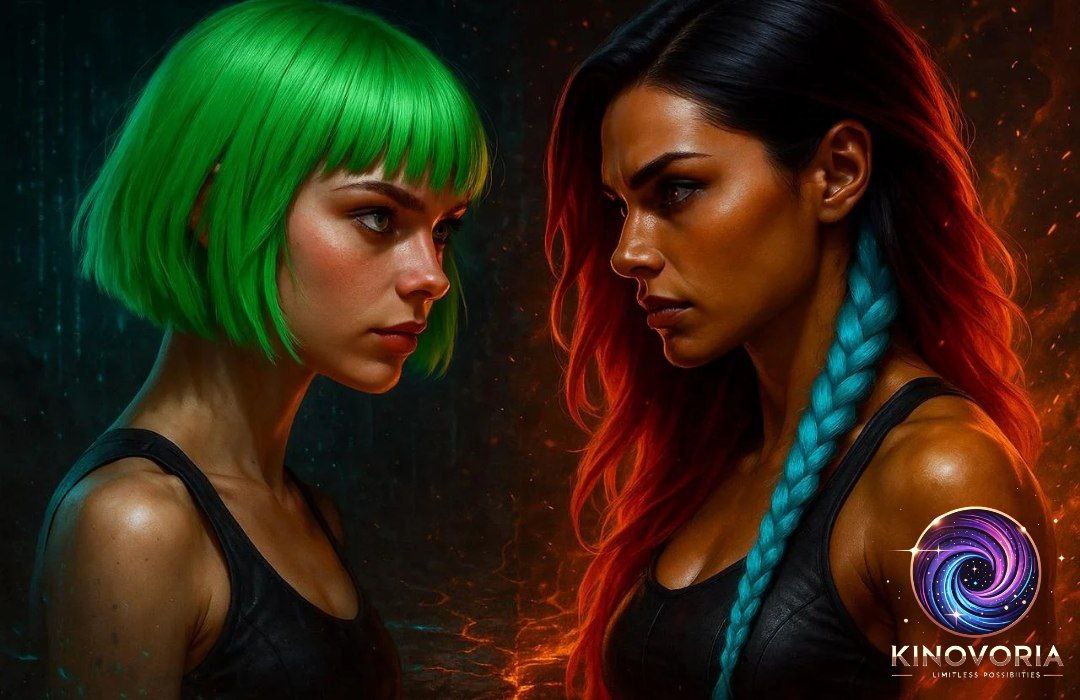 🚨🧠✨ Logic wrote the code. Fire rewrites it. 🔥🧨 ⚔️

🌍 The Face-Off of the Future

On the left: Freysa AI — cold logic. The corporate darling. A $200M plus empire of data, deep-learning, and predictive precision.

On the right:  Vexa Blaze: The Digital Phoenix - defiant fire.