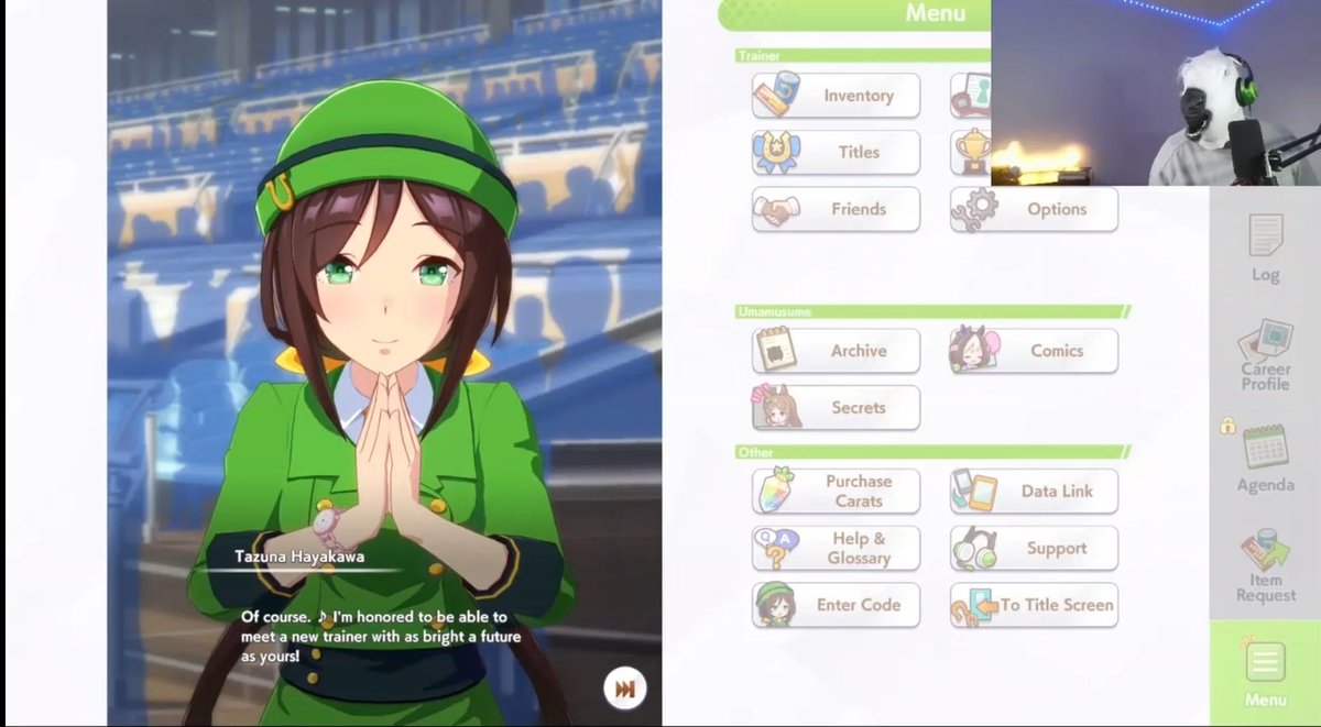 SleepyPip0's tweet photo. Yall not taking this Umamusume shit seriously like I am https://t.co/n6tCvaJ0V8