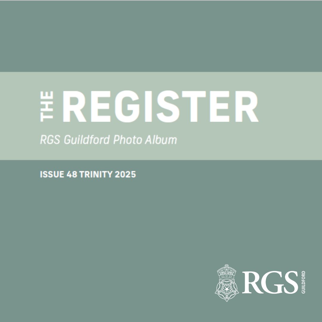 #RGSPublications This term has been filled with an array of exciting events and activities. You can take a look through some of the highlights in our latest edition of The Register here: ow.ly/hgXv50WmbZk

#RGSGuildford