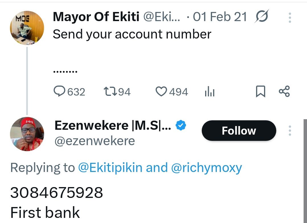 See the person who want to share £10 with people if Tinubu loses election. 😂🤣