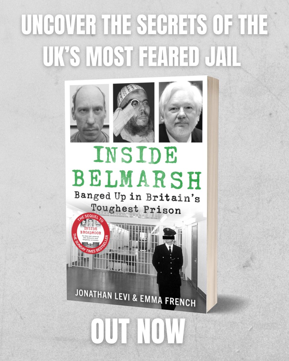 BlinkPublishing's tweet image. 🔒 Inside Belmarsh is OUT NOW!

From notorious names like Julian Assange and Abu Hamza to gang violence, redemption and raw inmate confessions — this is the truth about life inside Hellmarsh, Britain’s most infamous prison.

loom.ly/tATZMQs
