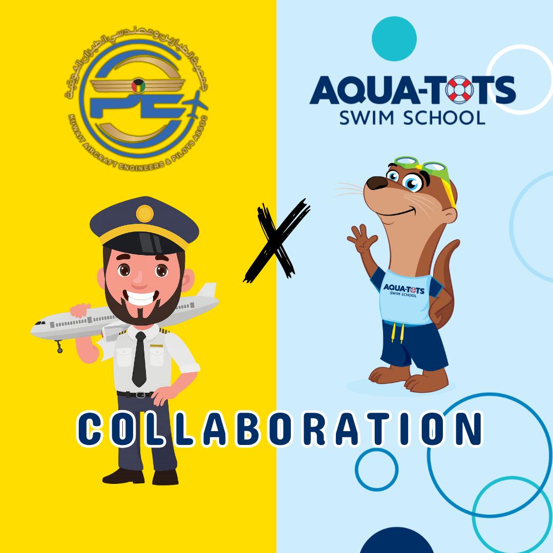 ✈️ لأعضاء جمعية الطيارين ومهندسي الطيران الكويتية

يسرنا أن نعلن عن تعاوننا مع Aqua-Tots Swim School، المدرسة العالمية لتعليم السباحة 🏊‍♂️

🔹 خصم 10٪ على الدروس الخاصة
🔹 خصم 15٪ على الدروس الجماعية

📌 العرض حصري لأعضاء الجمعية
📍استفيدوا من برامج سباحة احترافية وآمنة للأطفال