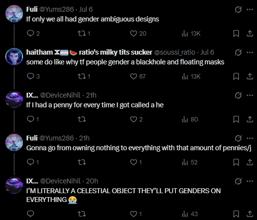 don't misgender Cosmic Titans!