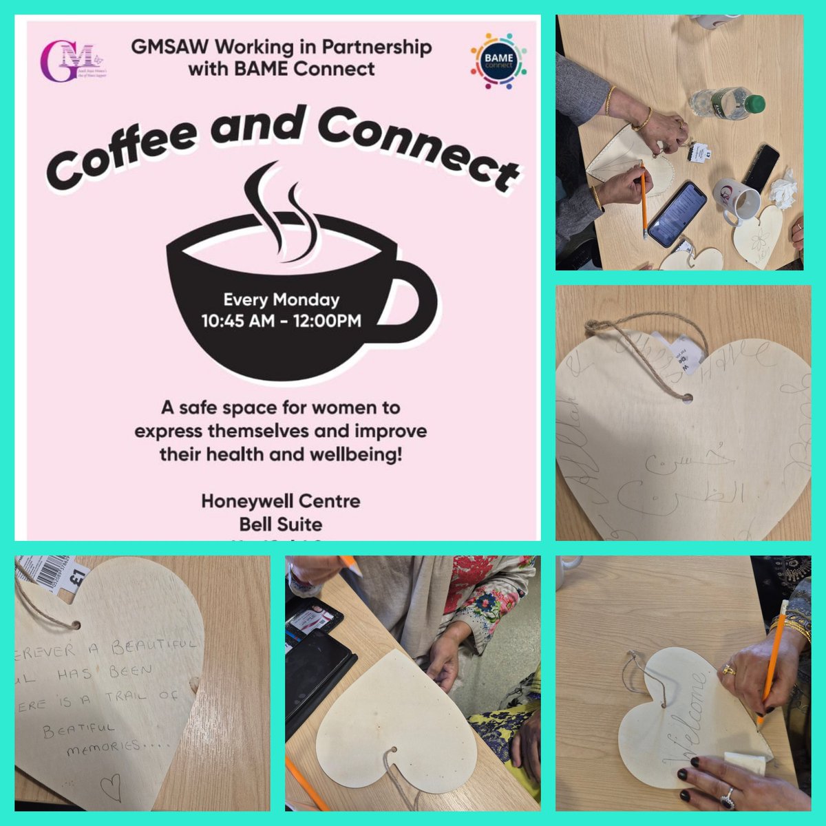 Gmsaw CIO (@gmsaw2021) on Twitter photo The women had a wonderful morning at our Coffee & Connect ☕✨ in partnership with <a href="/community_oak/">OAKCommunityDevelopment</a>. The women designed plaques with inspiring quotes and patterns #CreativeMorning #Inspiration #WomenSupportingWomen #PlaqueDesign <a href="/TNLUK/">The National Lottery</a> <a href="/WeActTogether/">Action Together</a> <a href="/OldhamCouncil/">Oldham Council</a> The women had a wonderful morning at our Coffee & Connect ☕✨ in partnership with <a href="/community_oak/">OAKCommunityDevelopment</a>. The women designed plaques with inspiring quotes and patterns #CreativeMorning #Inspiration #WomenSupportingWomen #PlaqueDesign <a href="/TNLUK/">The National Lottery</a> <a href="/WeActTogether/">Action Together</a> <a href="/OldhamCouncil/">Oldham Council</a>