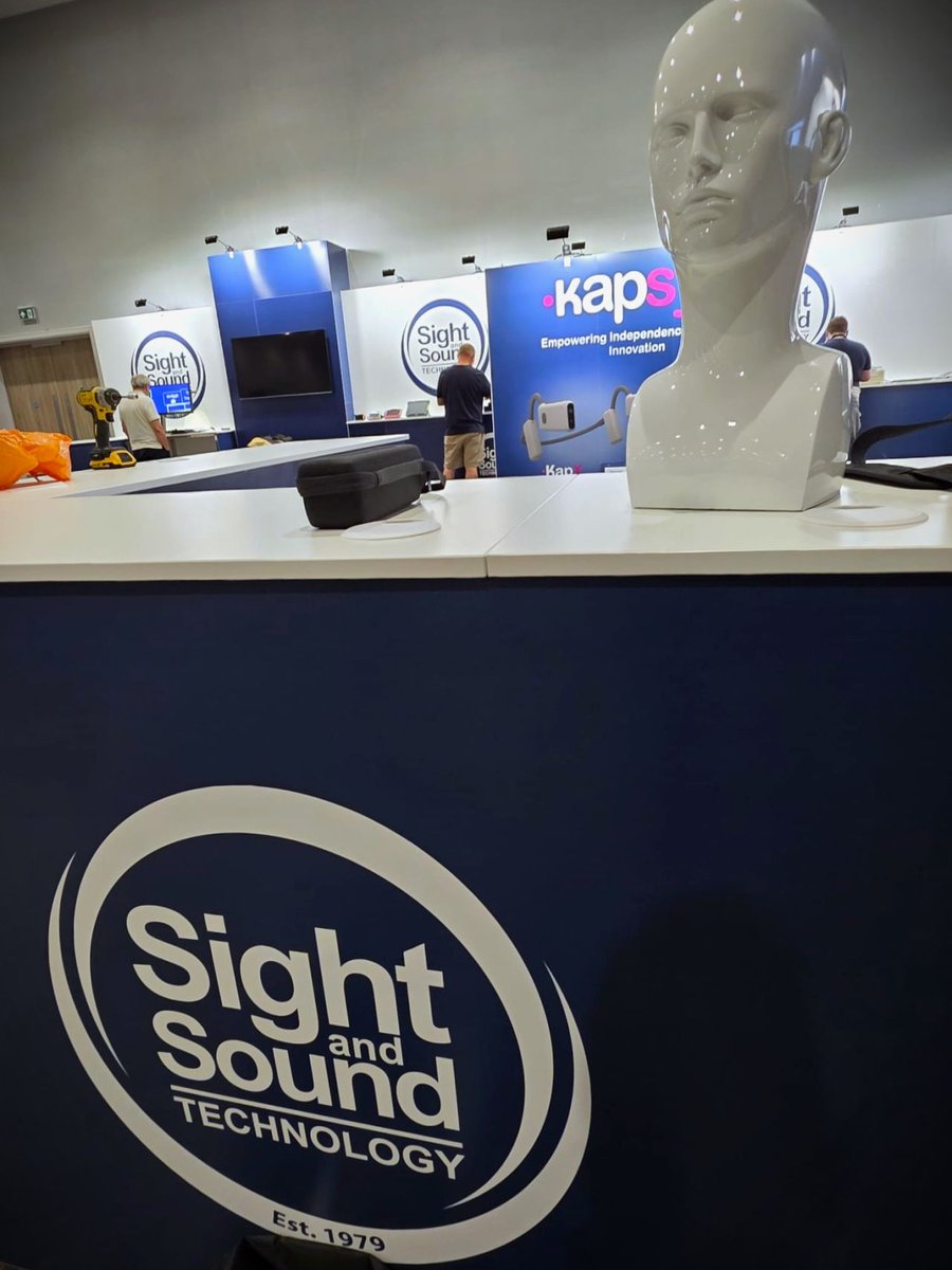 Day 2 at <a href="/QAC_Official/">Queen Alexandra Charity</a> Sight Village Central is in full swing! 

Exclusive previews of the latest technology on our stand!

Luna Glasses and KapX from <a href="/KapsysGroup/">KAPSYS</a> have both been officially unveiled at Sight Village Central, with their release dates set for September and October!