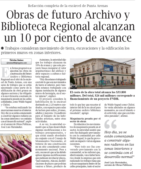 ernestsepulveda's tweet photo. Hoy en @pinguinodiario Otra iniciativa del Plan de desarrollo de zonas extremas. #PDZE @gore_magallanes @JorgeFlies https://t.co/SKyQb17PPt