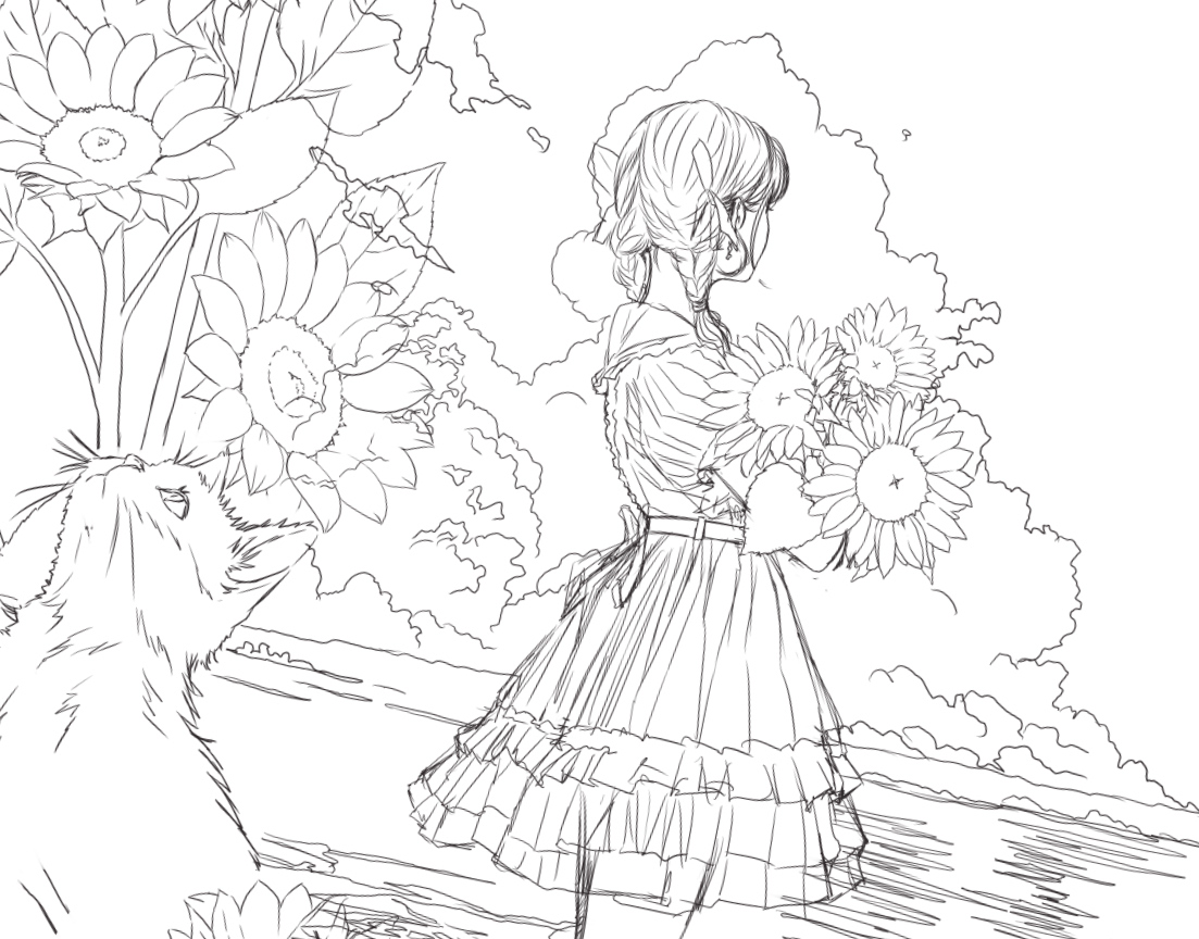 「一途に、ただ一途に」

君が他の誰かを見ていても、
僕はずっと、君だけを見ていた。
それが痛くても、やめられなかった。

#一途な想い #夏の片想い #向日葵