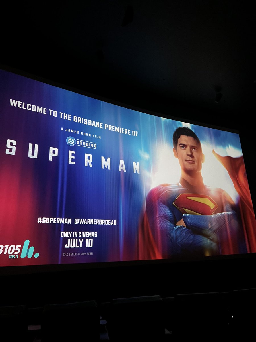 trash_ashx's tweet image. This deserves the hype!!
Thank you for the invite @warnerbrosau ❤️💙
#WBInvited #Superman