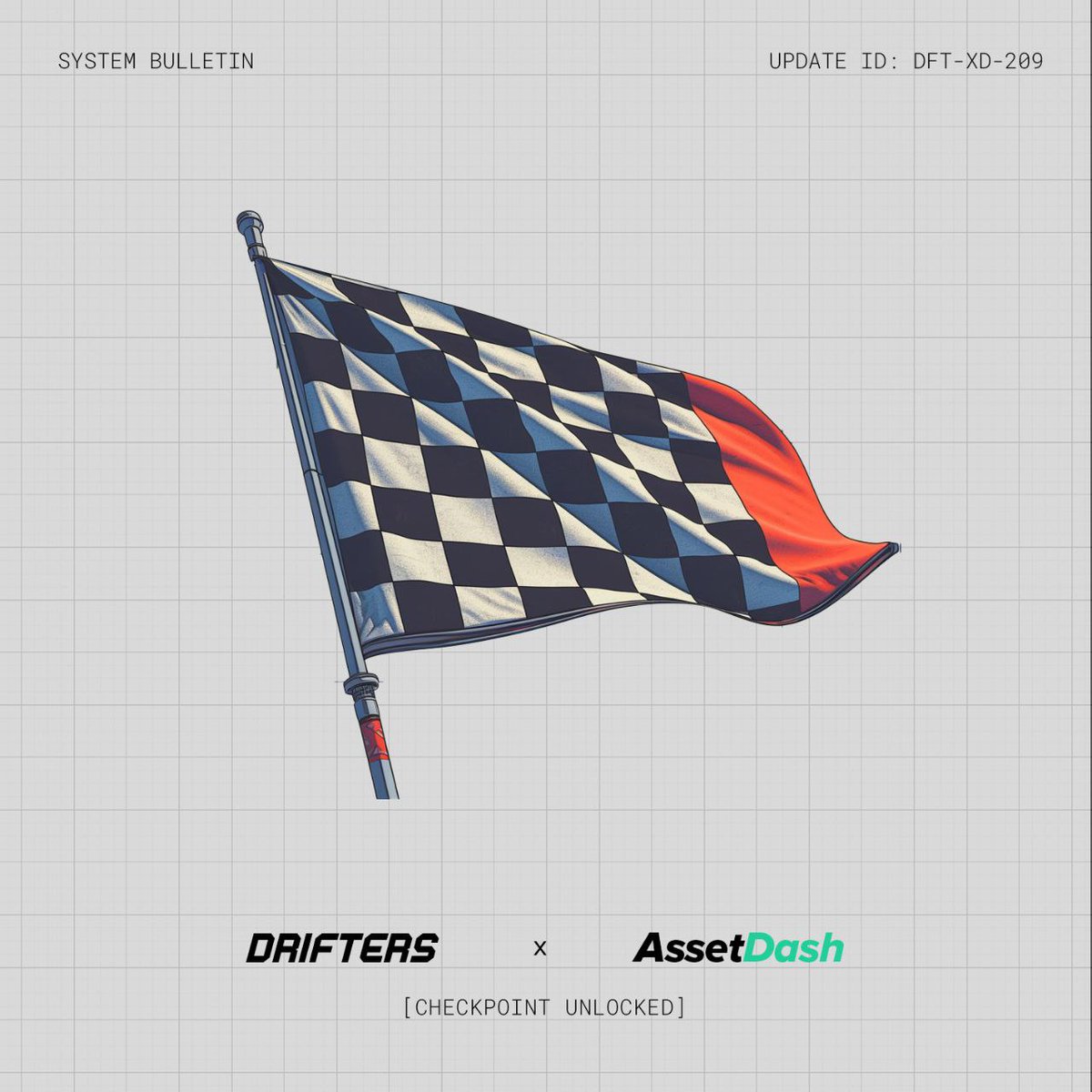 driftersEXE's tweet image. 🦾 Drifters x @AssetDash 🏁 — access the future.
We’re teaming up to give the AssetDash community a chance to enter Aevitas early through an exclusive Whitelist opportunity.
Whitelist Access is now live through AssetDash App.