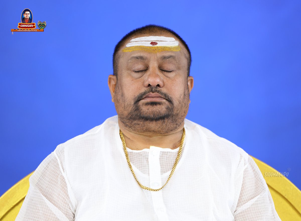 SiddhaguruRM's tweet photo. #Siddhaguru #MounaSamadhi #DeepMeditation #SiddhaguruInSilence #TranceState https://t.co/VW792aOTVv