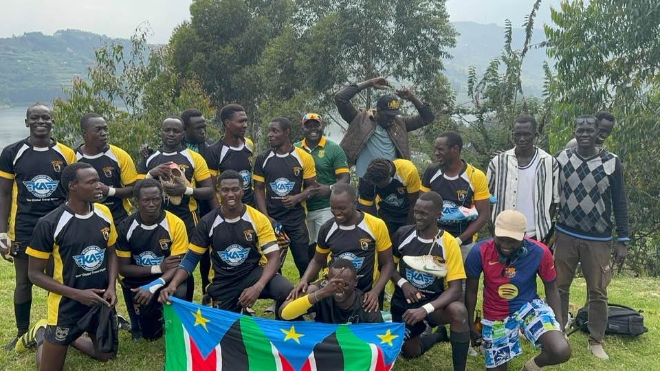 "We may not go on the streets for now for our frustrations but we will use different avenues; Sports, Culture etc.," writes <a href="/OyayAbul/">Abul Oyay</a>, highlighting that sports offers powerful platforms for expression as South Sudan marks its 14th independence day amidst struggles.📸Abul O./FB