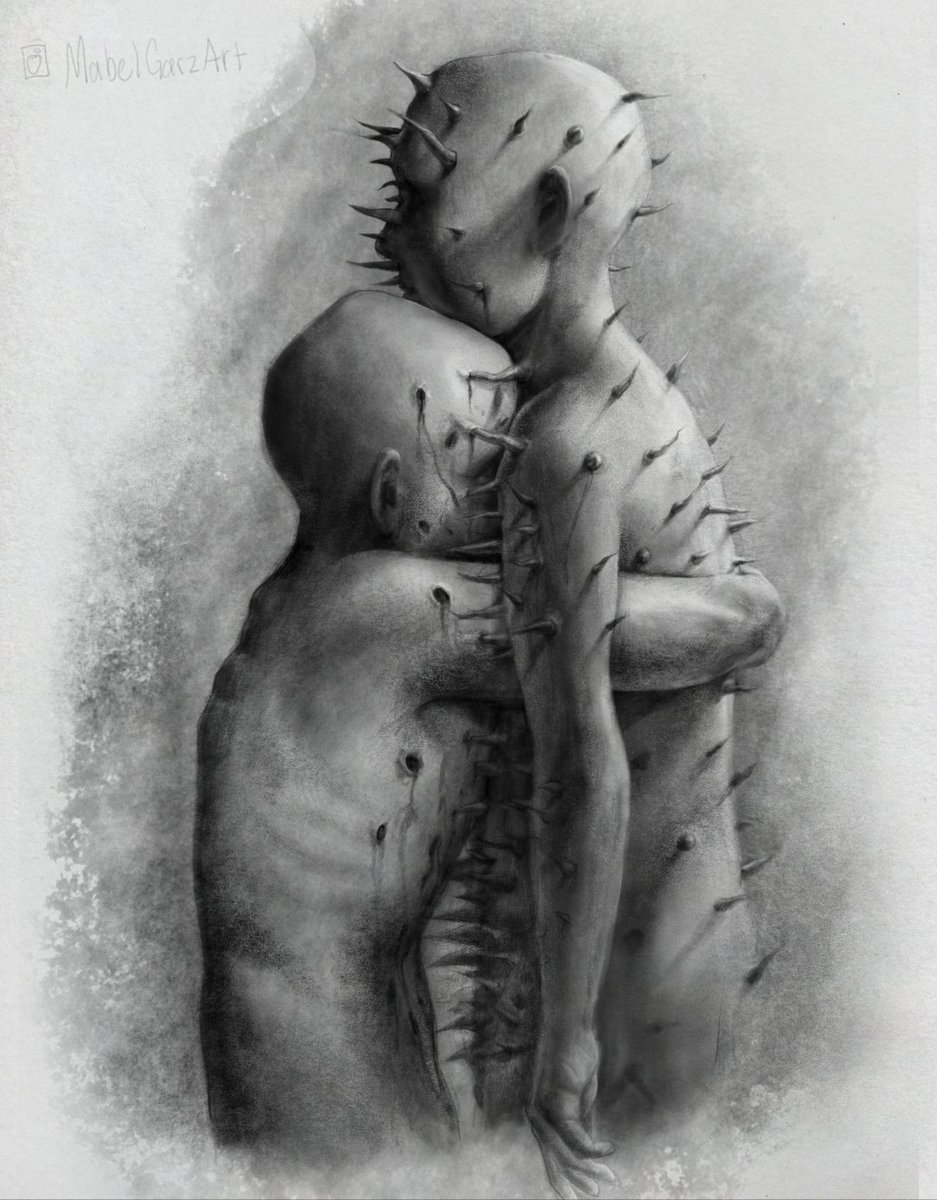 "Attachment" procreate drawing

#artmoots #Procreate #Trauma