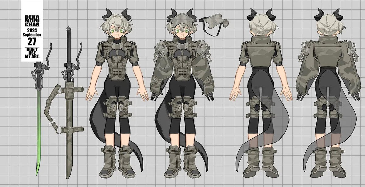 dekamofuchan's tweet photo. #PortfolioDay #characterdesign 
I create character designs and full illustrations with backgrounds!
I’m open for commissions, especially for VTubers and OC creators.
Available via VGen, Skeb, or email. https://t.co/hHlsBlFXOJ