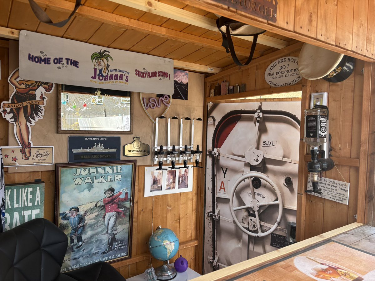 Day off so bar opened, seeing as I don’t drink and have no Oppos pretty pointless evolution tbf 😀