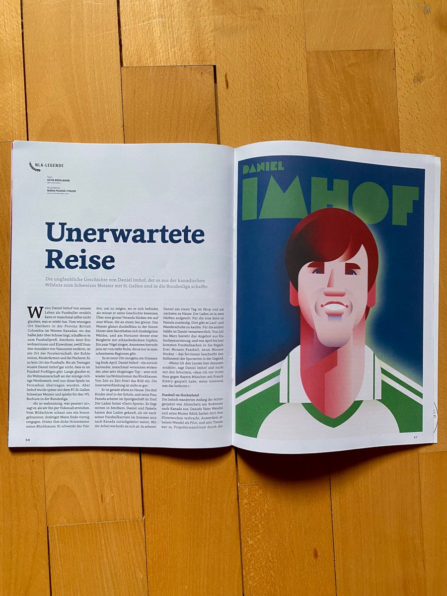 Fürs neue <a href="/zwoelf_mag/">zwölf</a> hat mir Daniel Imhof seine unglaubliche Geschichte erzählt: Wie er es aus der kanadischen Wildnis zum Schweizer Meister mit dem FC St. Gallen schaffte. Und in der Bundesliga gegen Weltstars spielte.