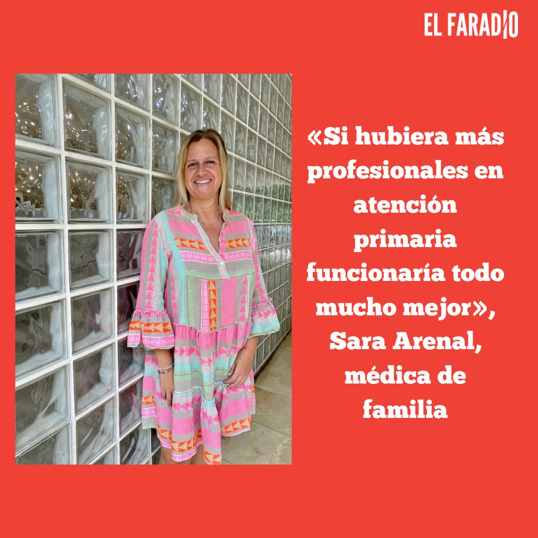 «Si hubiera más profesionales en atención primaria funcionaría todo mucho mejor». Sara Arenal, médica de familia
elfaradio.com/2025/07/08/si-…
#CursosDeVerano #UC #SanidadPública #AtenciónPrimaria