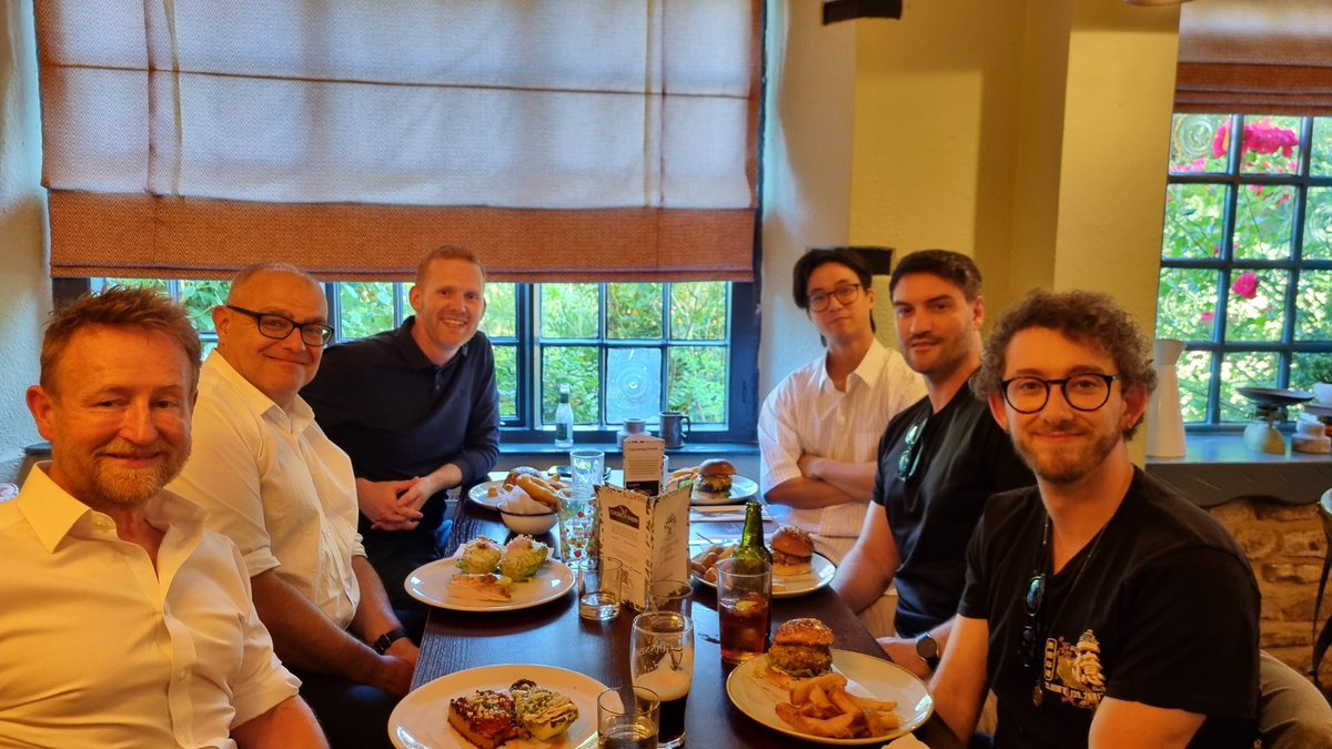 We enjoyed a delicious team meal at <a href="/TheTollemache/">Tollemache Arms</a> to warmly welcome our new Account Manager, John Wallace!

It was a great opportunity to catch up and connect outside the office, with Paul S., Casper, Nathanael, Paul M., and Josh all in attendance.