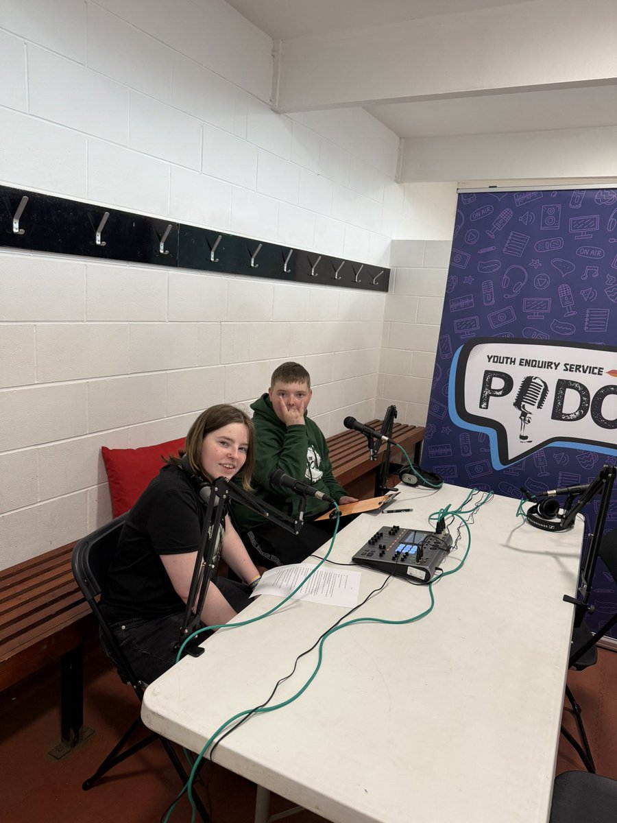 YesDumfries's tweet photo. New podcast is out today! 🌟

Young people from the YES Podcast got to interview @youthbeatz1 Beatz 2025 Headliners at #YB25! Young people did an amazing job! Coming out later today with special guest @KerrMercerMusic interviewed by Lucas and Emily! 🎙️🤩

#yespodcast https://t.co/oQRkL0yTWD