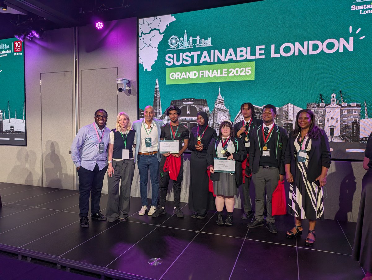 Ark Evelyn Grace Academy (@arkevelyngrace) on Twitter photo ๐ Best in London! ๐๐ก
Huge congrats to our Year 10 team Sustain-a-cast, who WON the <a href="/motivez_uk/">Motivez</a> Sustainable London STEM Finals!
From borough champs ๐
to London-wide winners ๐ฅโ their innovation & teamwork shone through.
<a href="/ArkSchools/">Ark Schools & Ventures</a> <a href="/metecoban92/">Mete Coban MBE</a>
#ProudToBeEGA ๐ Best in London! ๐๐ก
Huge congrats to our Year 10 team Sustain-a-cast, who WON the <a href="/motivez_uk/">Motivez</a> Sustainable London STEM Finals!
From borough champs ๐
to London-wide winners ๐ฅโ their innovation & teamwork shone through.
<a href="/ArkSchools/">Ark Schools & Ventures</a> <a href="/metecoban92/">Mete Coban MBE</a>
#ProudToBeEGA