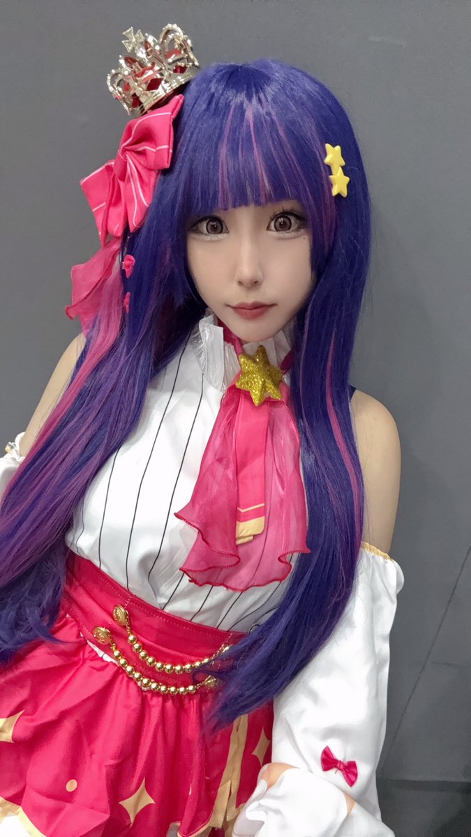 遅くなったけど、
アイドルなってみた🤗💓💓
写真を撮ってくれた方是非送ってくれると嬉しいﾅﾘ✨✨
#コスプレ #コスプレイヤーさんと繫がりたい #コスプレイヤー #cosplay #推しの子
 #星野アイ #コミックシティ福岡62
