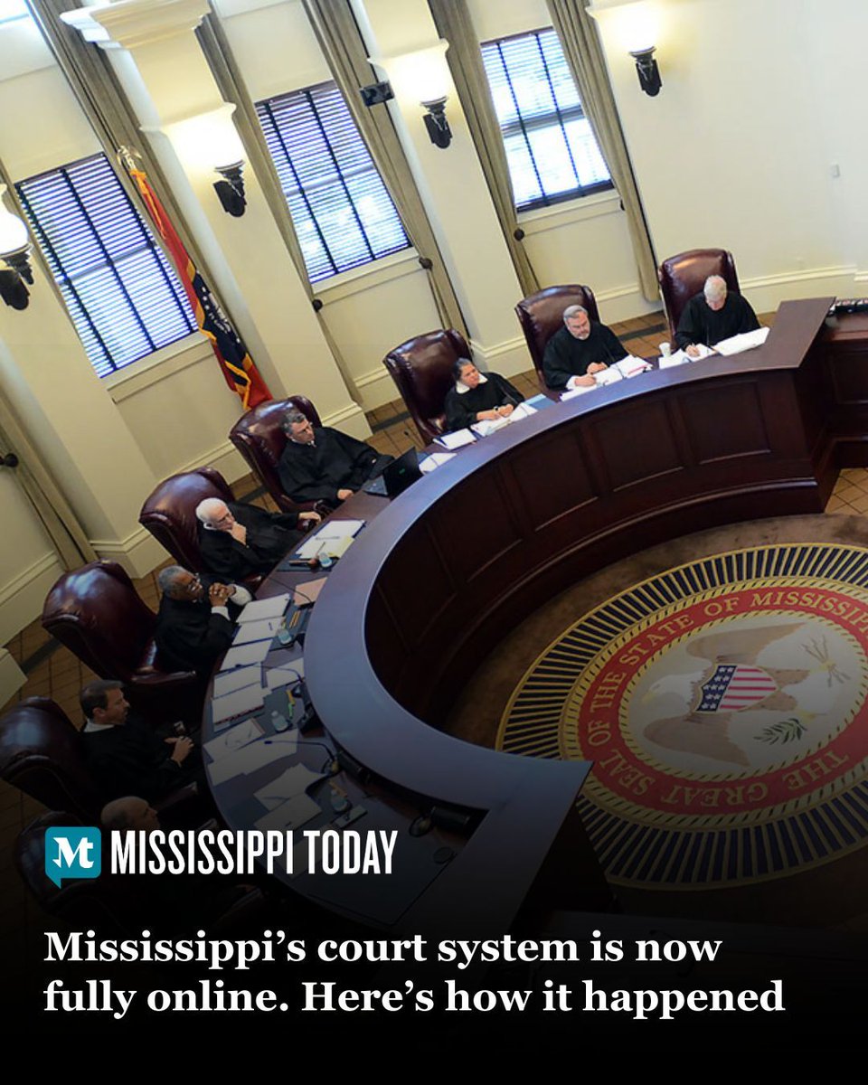 Every circuit, chancery and county court across Mississippi is finally part of the statewide electronic court system.

Find out why the achievement took nearly 20 years: buff.ly/MU8tQkN
