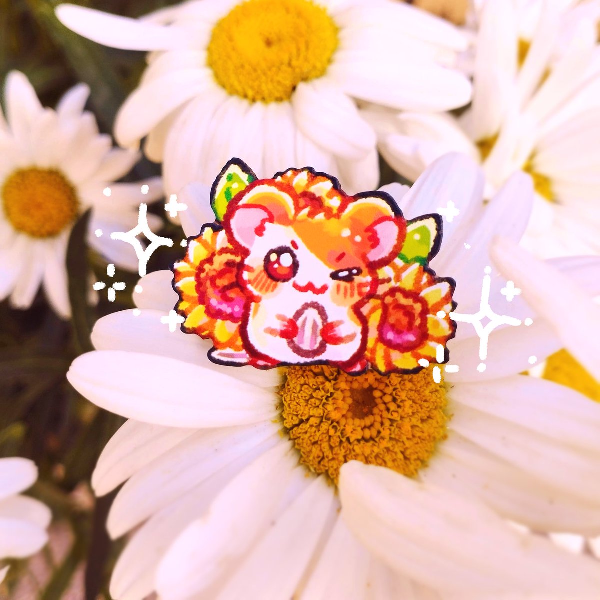 Hamham wood pin,,, 🌻✨ I wan to make a full set!