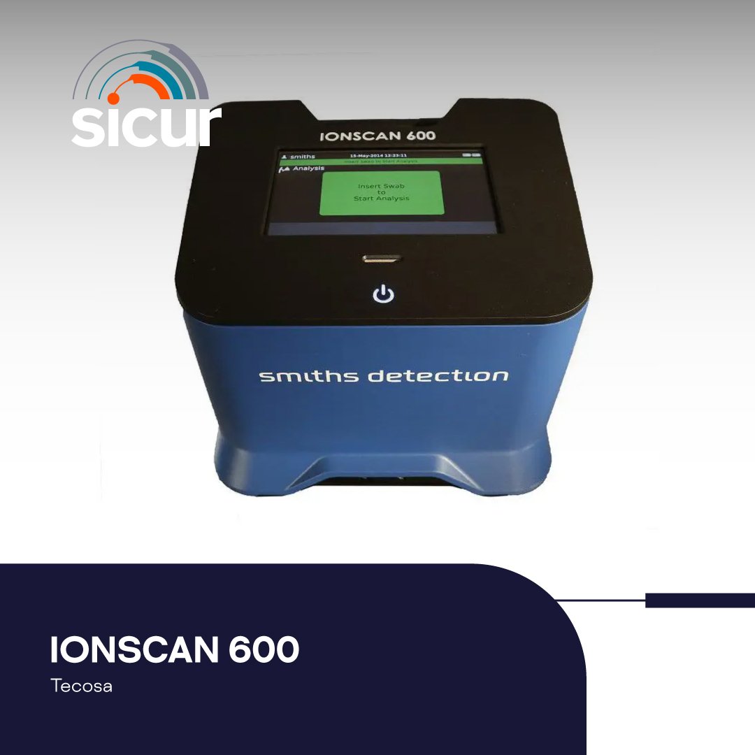 Ligero, compacto y fácil de usar, el IONSCAN 600 de Tecosa <a href="/Siemens/">Siemens</a> detecta trazas de explosivos y drogas con resultados en solo 5 segundos.

✅ Interfaz intuitiva
✅ Certificación ECAC
✅ Biblioteca ampliable

👉 tecosa.es/inspeccion-y-d…

#SICUR