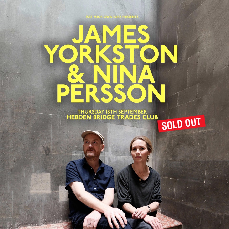 jamesyorkston's tweet image. Hebden Bridge is 2nd to sell out after Frome, all the other shows ticking away nicely x
jamesyorkston.co.uk/live-dates/