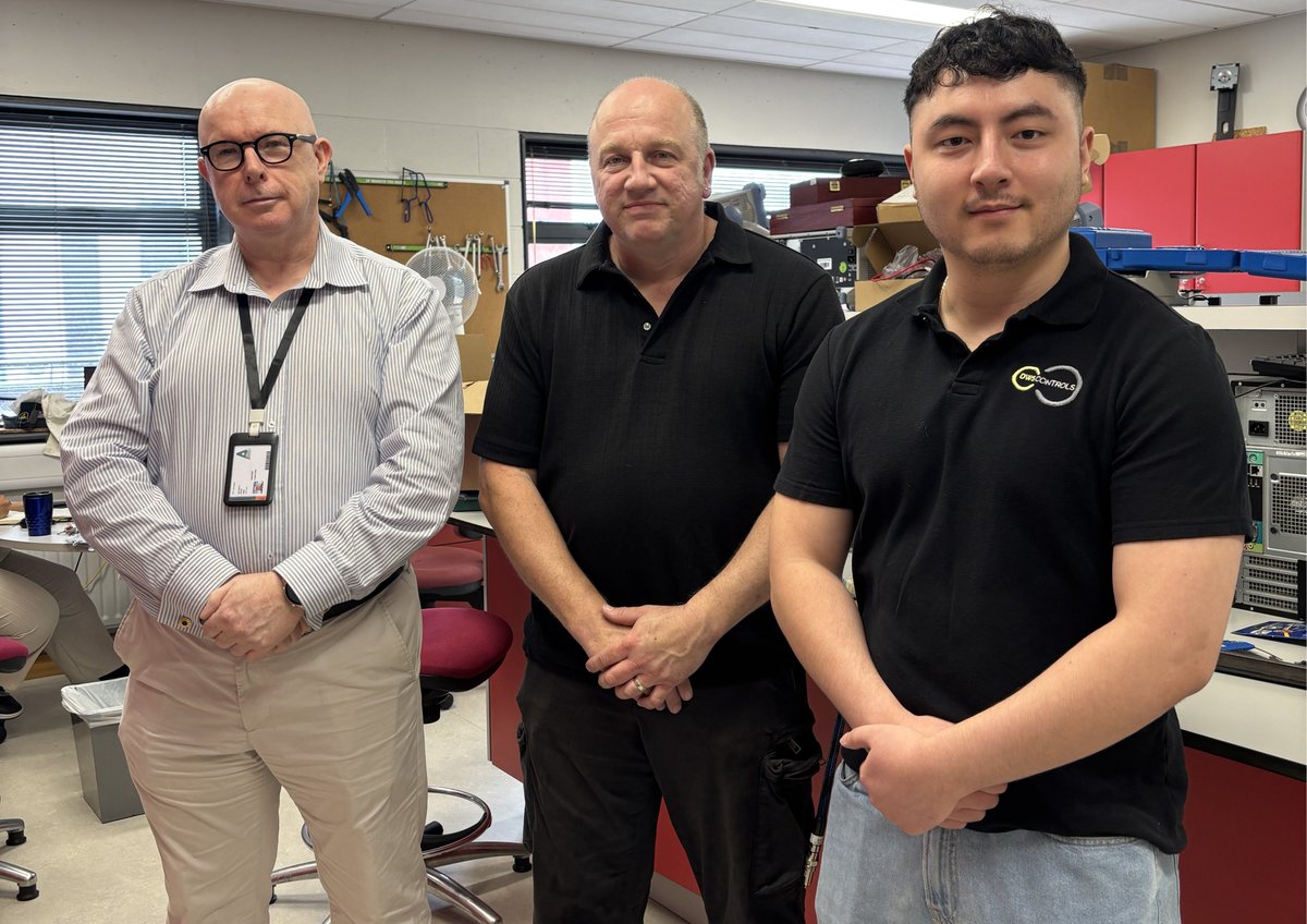 WiSAR Lab & Technology Gateway (@wirelessiot) on Twitter photo Great to host David Smith & Liam McVeigh from DWS Controls at WiSAR Lab!
Through <a href="/Inter_Trade/">InterTradeIreland</a> Innovation Boost, we’re developing smart BEMS & HVAC solutions for predictive maintenance & energy savings.
#Innovation #EnergyTech #HVAC Great to host David Smith & Liam McVeigh from DWS Controls at WiSAR Lab!
Through <a href="/Inter_Trade/">InterTradeIreland</a> Innovation Boost, we’re developing smart BEMS & HVAC solutions for predictive maintenance & energy savings.
#Innovation #EnergyTech #HVAC